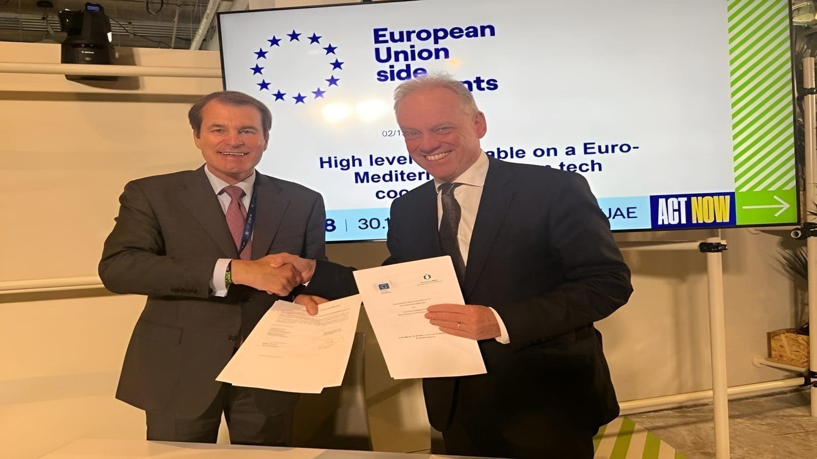 Thumbnail for EBRD and EU unveil US$1B climate finance pledge at COP28