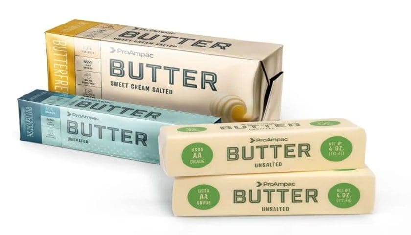 Thumbnail for ProAmpac introduces innovative butter wraps for enhanced dairy packaging