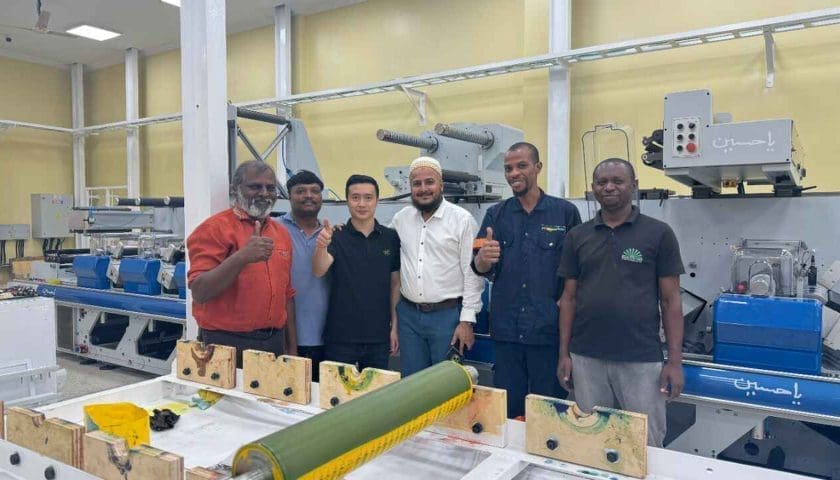 Thumbnail for Blue Mango Labels & Flexible packaging boosts output with new Weigang flexo press