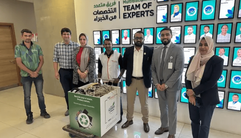 Thumbnail for Aster Volunteers UAE recycles 750kg of e-waste in fourth green drive