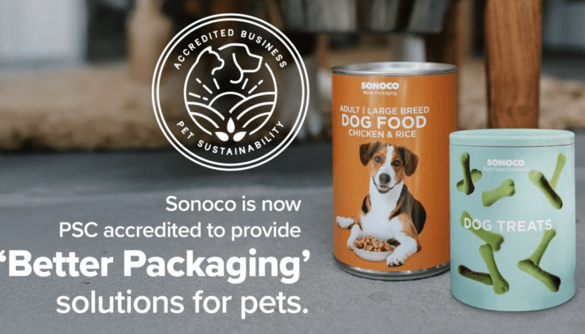 Thumbnail for Sonoco achieves PSC accreditation for stewardship in sustainable pet packaging